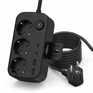 BASE HUSLOG 3T-USB(2A+ 2C)1,4M-HUS1056