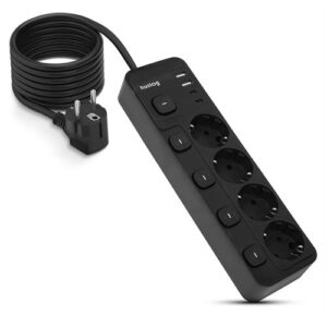 BASE HUSLOG 4T-USB(2A+ 2C)1,5M-HUS1053