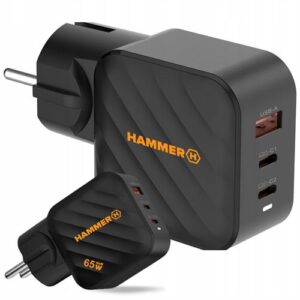 CARREGADOR HAMMER RAPIDCHARGE -65W