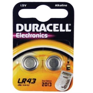 PILHA DURACEL.ESP.ELECTR.LR43    -43K2