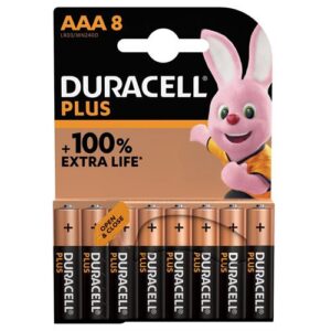 PILHA DURACEL.            -MLPLUSK8AAA
