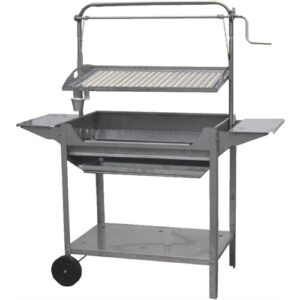 BARBECUE ALPIS INOX-124x50CM. -TOCHA